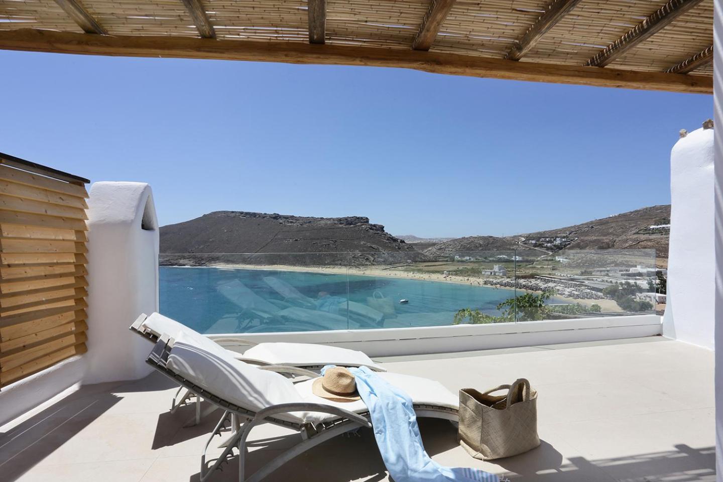 Albatros Club Mykonos Hotel Panormos  Exterior foto